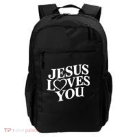 Jesus Loves You Backpack thumb 0