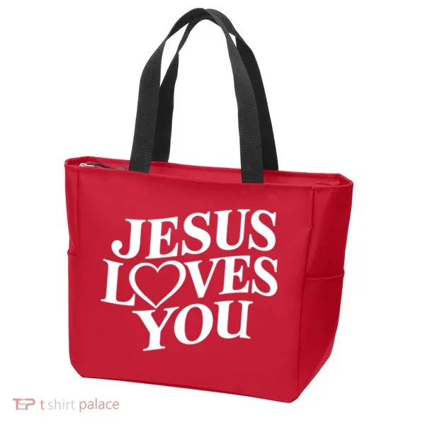 Jesus Loves You Tote Bag