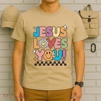 Jesus Loves You Come To Christ Our Lord Christian Catholic T-Shirt thumb 6