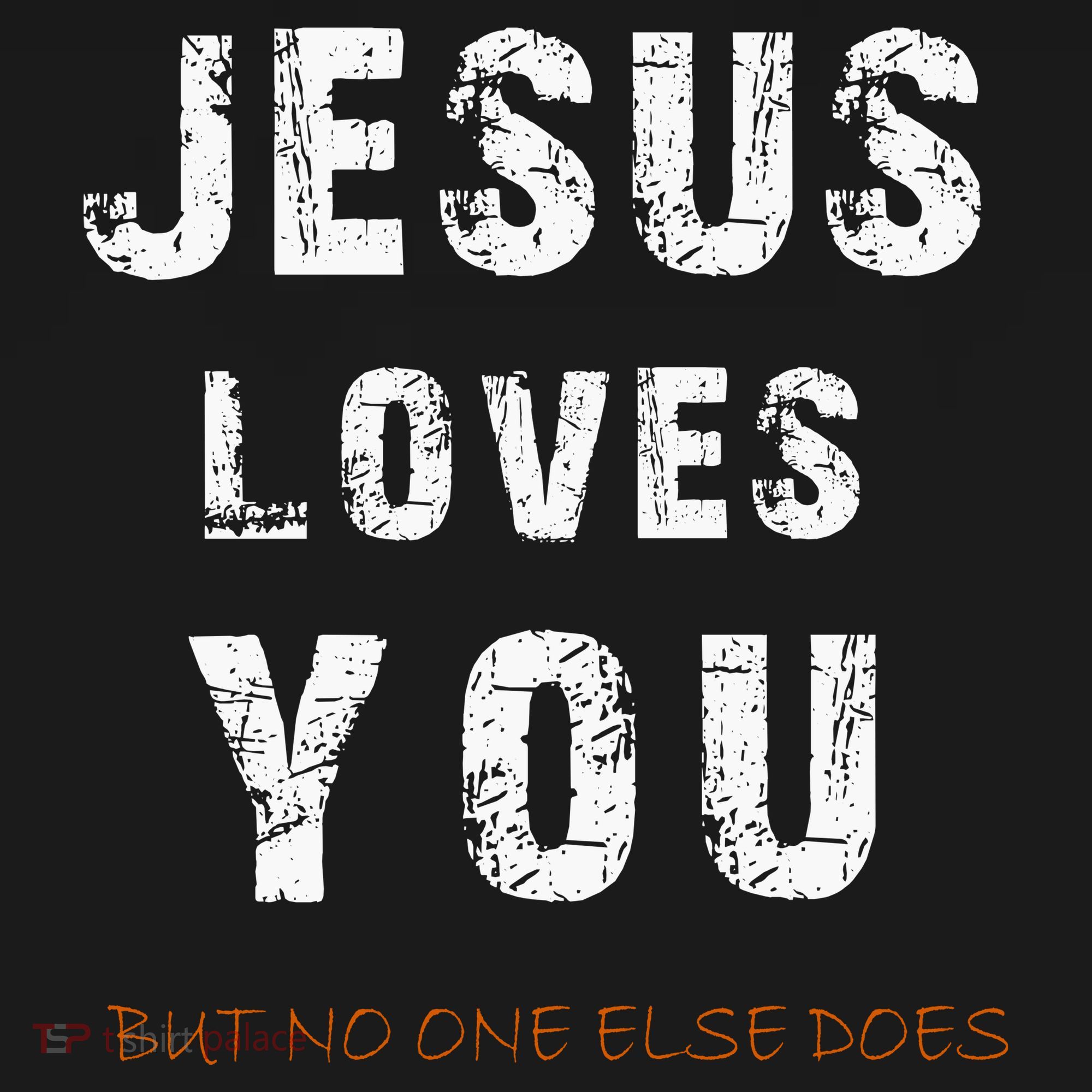 Jesus Loves You But No One Else Does Mousepad