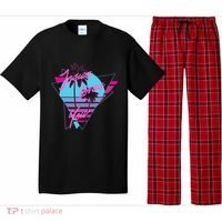 Jesus Loves You 80S Vaporwave Aesthetic Christian Pajama Set thumb 0