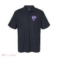Jesus Loves You 80S Vaporwave Aesthetic Christian Polo thumb 0