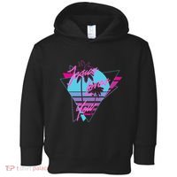Jesus Loves You 80S Vaporwave Aesthetic Christian Toddler Hoodie thumb 0