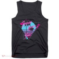 Jesus Loves You 80S Vaporwave Aesthetic Christian Tank Top thumb 0