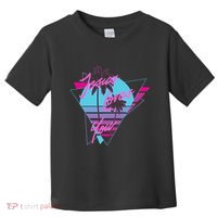 Jesus Loves You 80S Vaporwave Aesthetic Christian Toddler T-Shirt thumb 0
