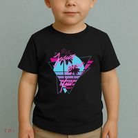 Jesus Loves You 80S Vaporwave Aesthetic Christian Toddler T-Shirt thumb 2