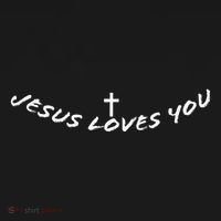 Jesus Loves You Holy Cross Bible Study Church Faith Pray Backpack thumb 2