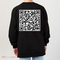 Jesus Loves You QR Code Women's Sweatshirt thumb 1