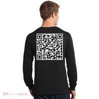 Jesus Loves You QR Code Long Sleeve Shirt thumb 1
