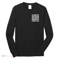 Jesus Loves You QR Code Long Sleeve Shirt thumb 0