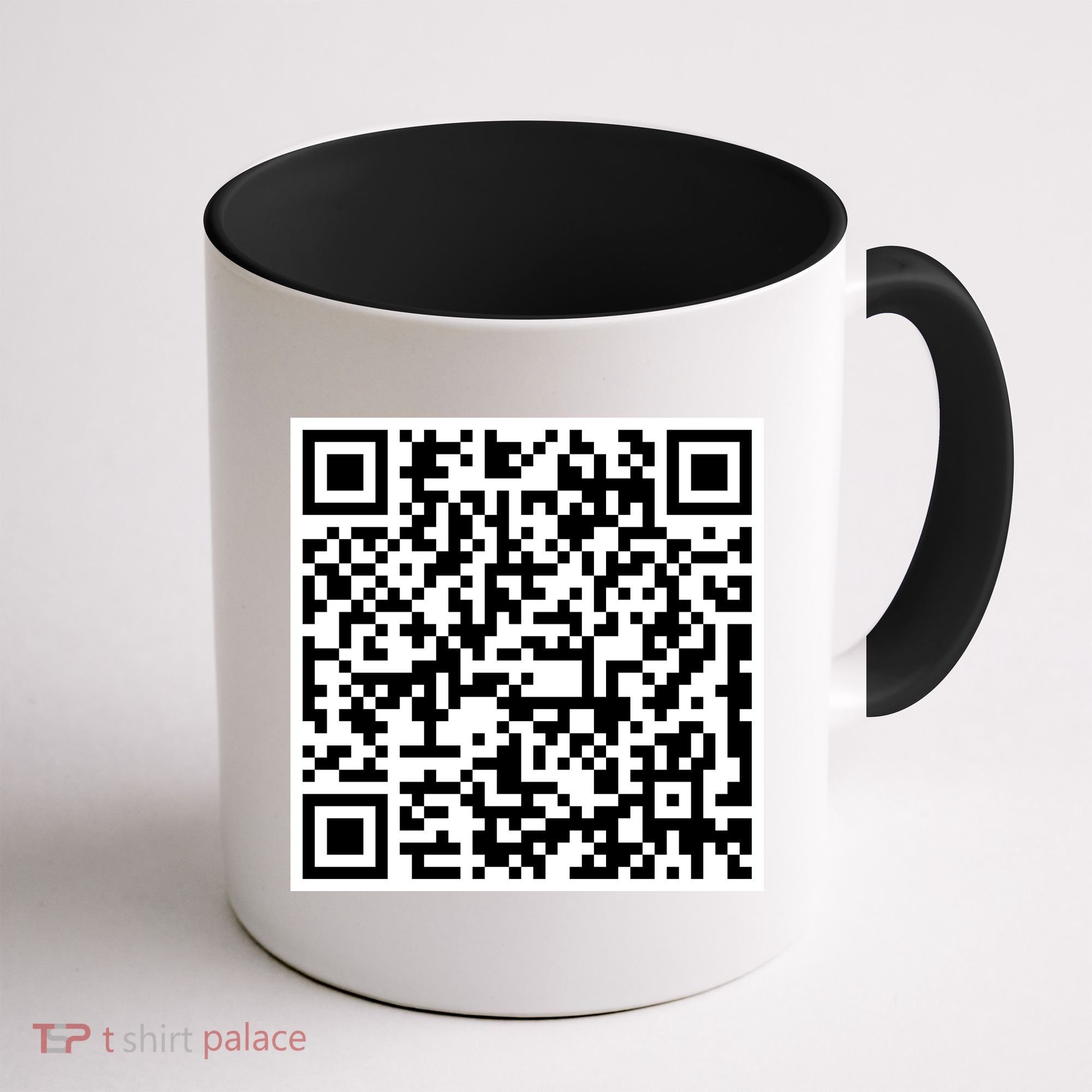 Jesus Loves You QR Code Coffee Mug