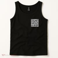 Jesus Loves You QR Code Tank Top thumb 4