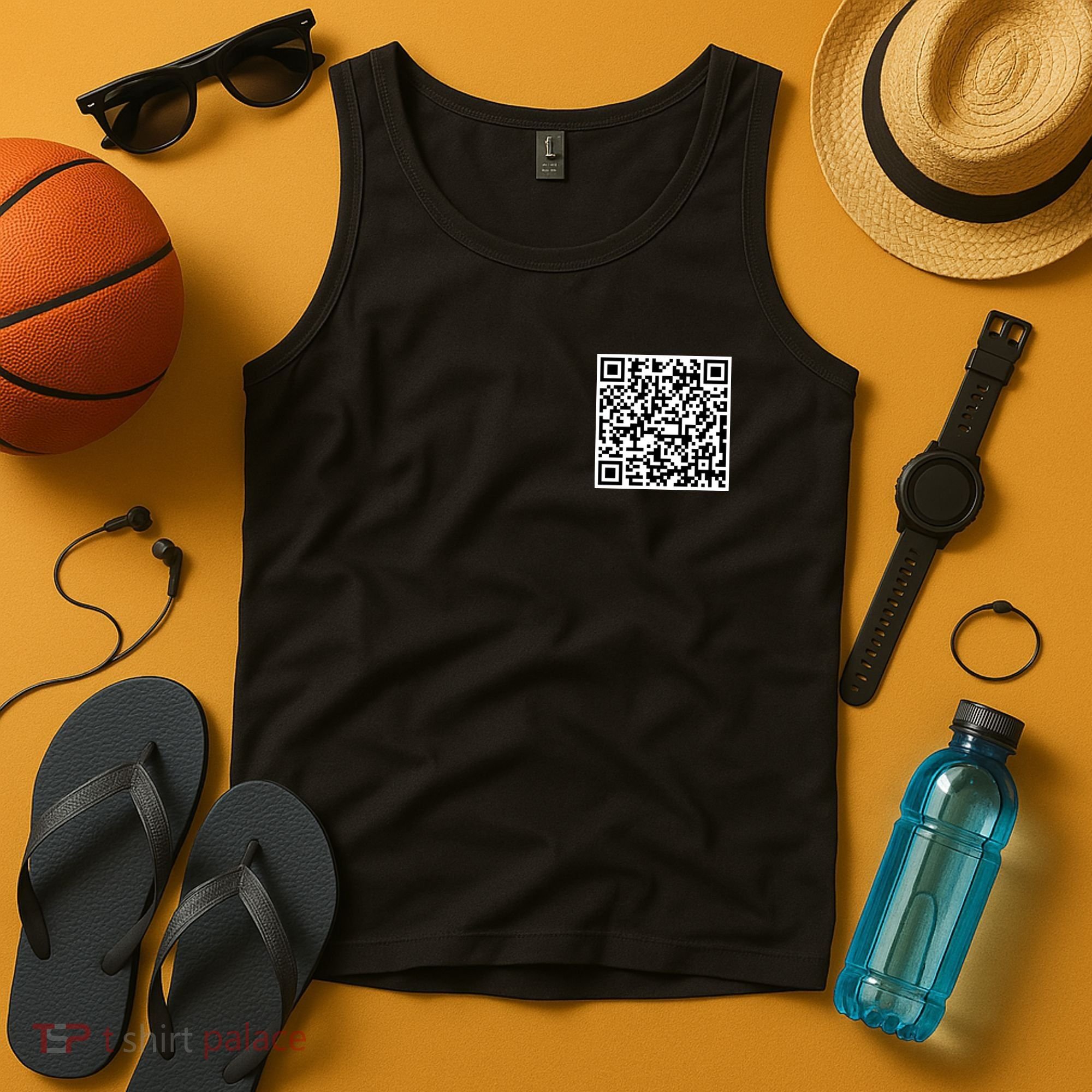 Jesus Loves You QR Code Tank Top
