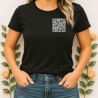 Jesus Loves You QR Code Women's T-Shirt thumb 4