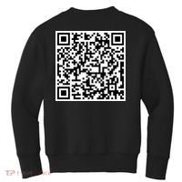 Jesus Loves You QR Code Kids Sweatshirt thumb 1