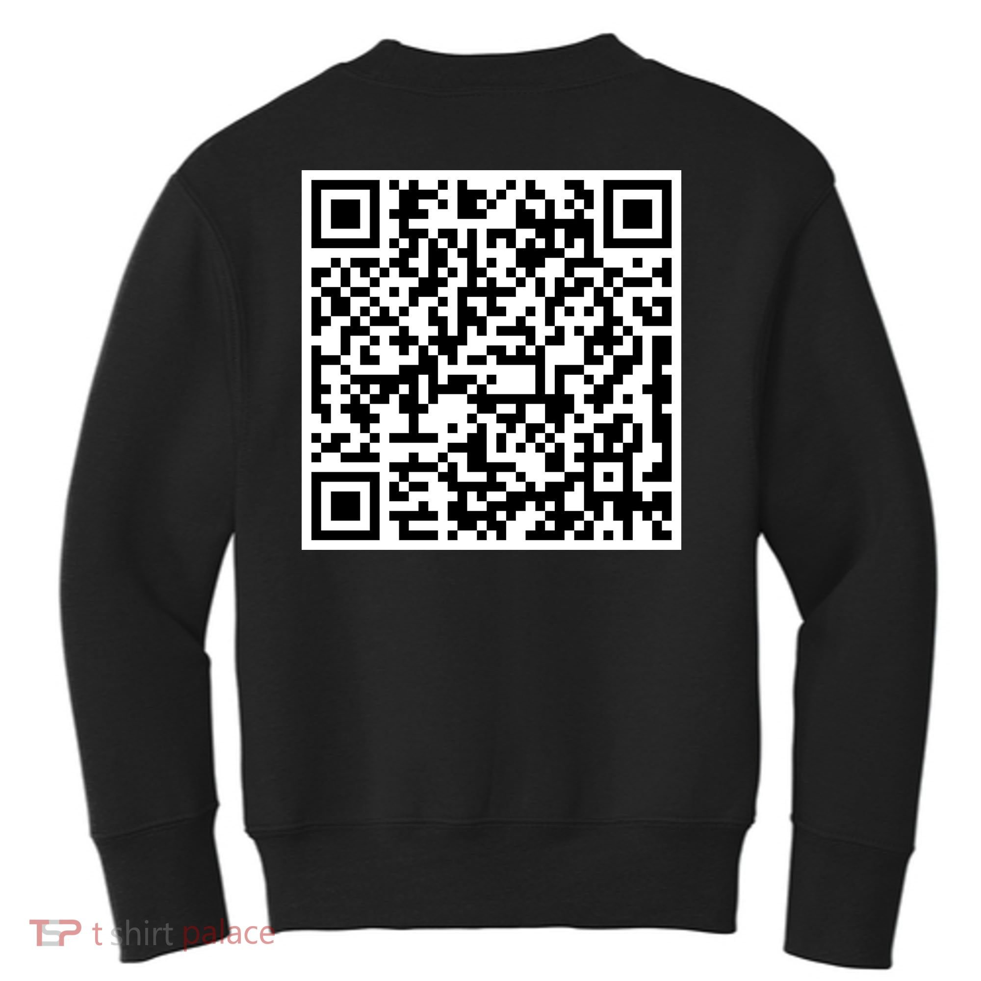 Jesus Loves You QR Code Kids Sweatshirt