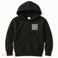 Jesus Loves You QR Code Kids Hoodie thumb 0