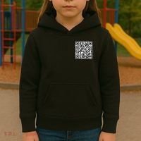 Jesus Loves You QR Code Kids Hoodie thumb 5