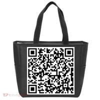 Jesus Loves You QR Code Tote Bag thumb 1