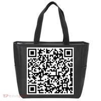Jesus Loves You QR Code Tote Bag thumb 0