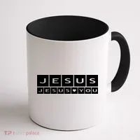 Jesus Loves You Coffee Mug thumb 1