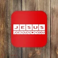 Jesus Loves You Coaster thumb 0