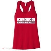 Jesus Loves You Women's Tank Top thumb 0
