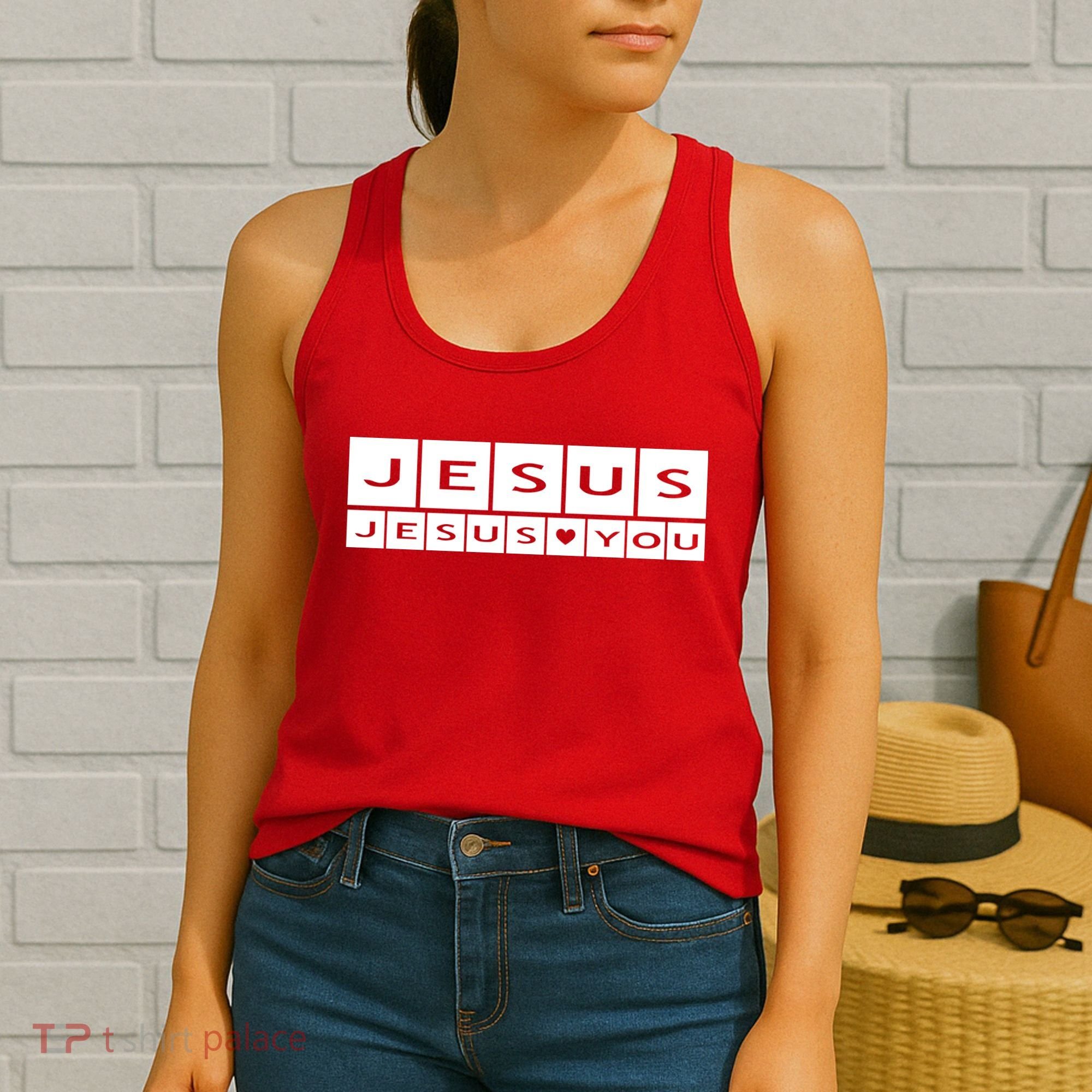 Jesus Loves You Women's Tank Top