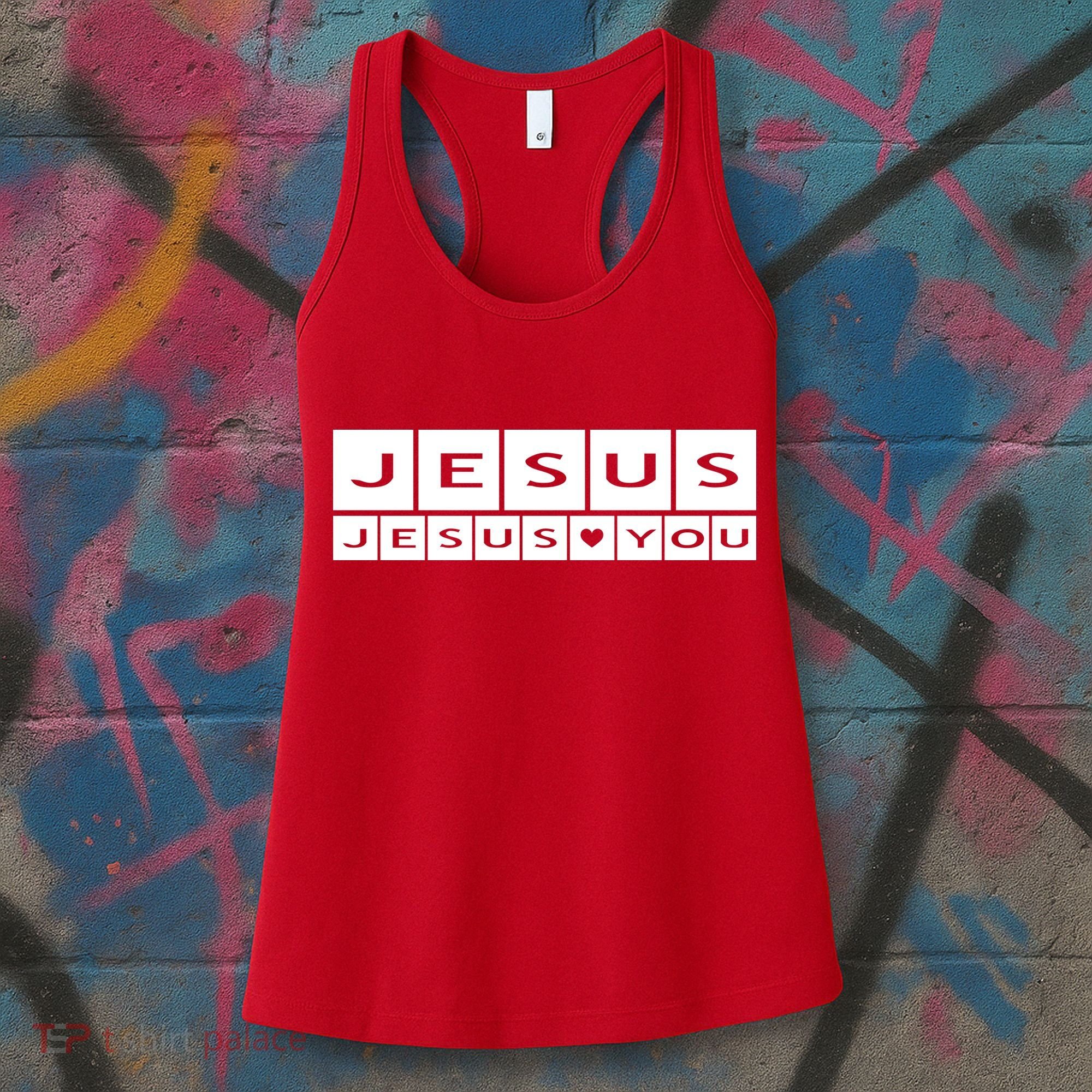 Jesus Loves You Women's Tank Top