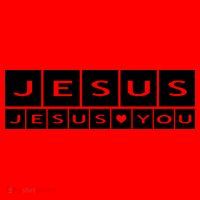 Jesus Loves You Santa Hat thumb 1