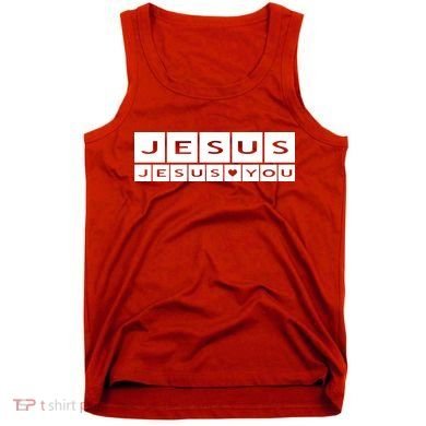 Jesus Loves You Tank Top