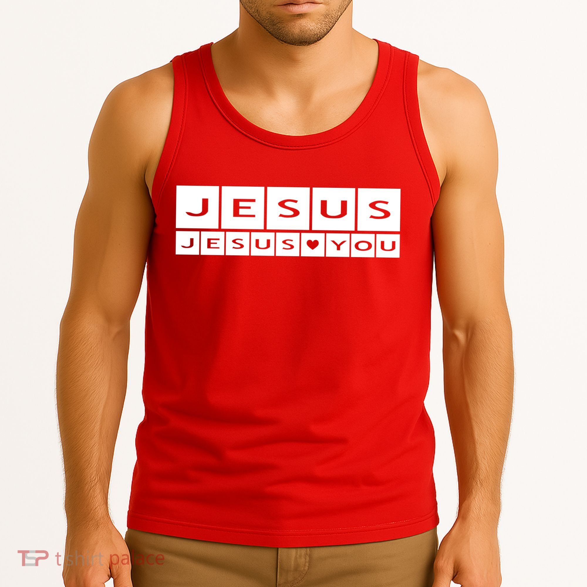 Jesus Loves You Tank Top