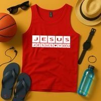 Jesus Loves You Tank Top thumb 4