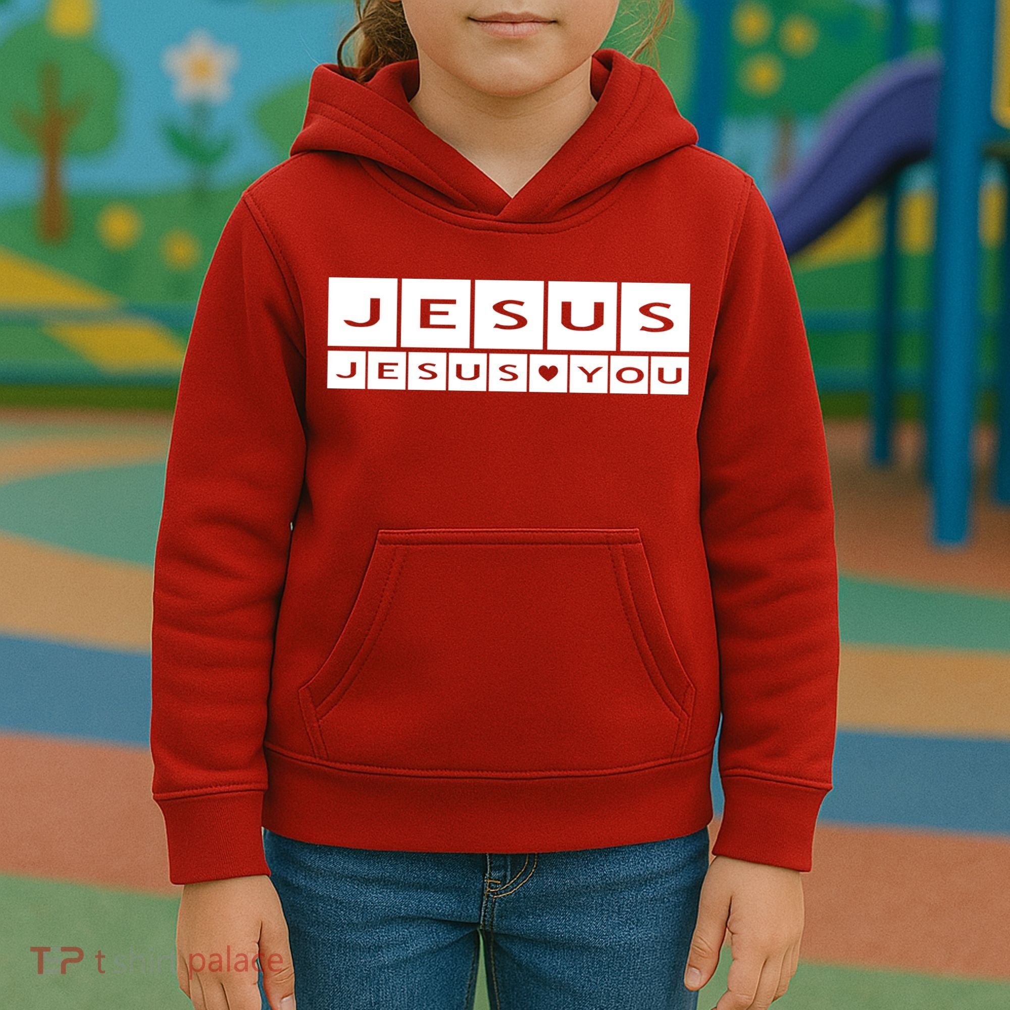 Jesus Loves You Kids Hoodie