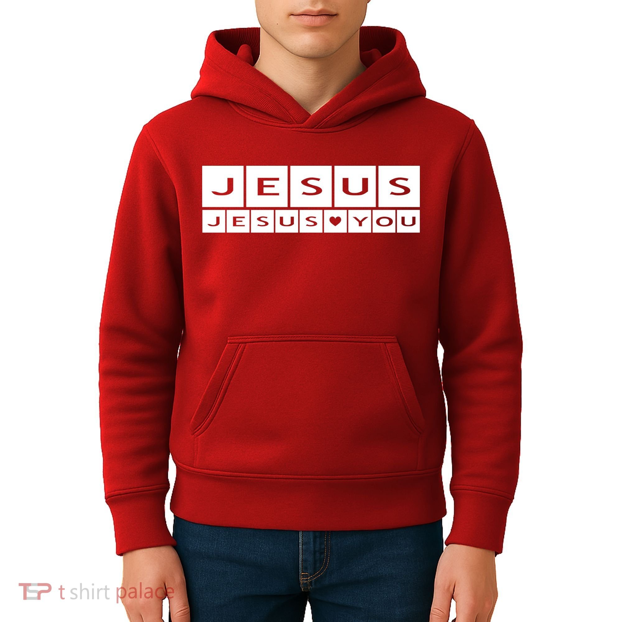 Jesus Loves You Kids Hoodie