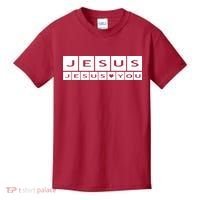 Jesus Loves You Kids T-Shirt thumb 0