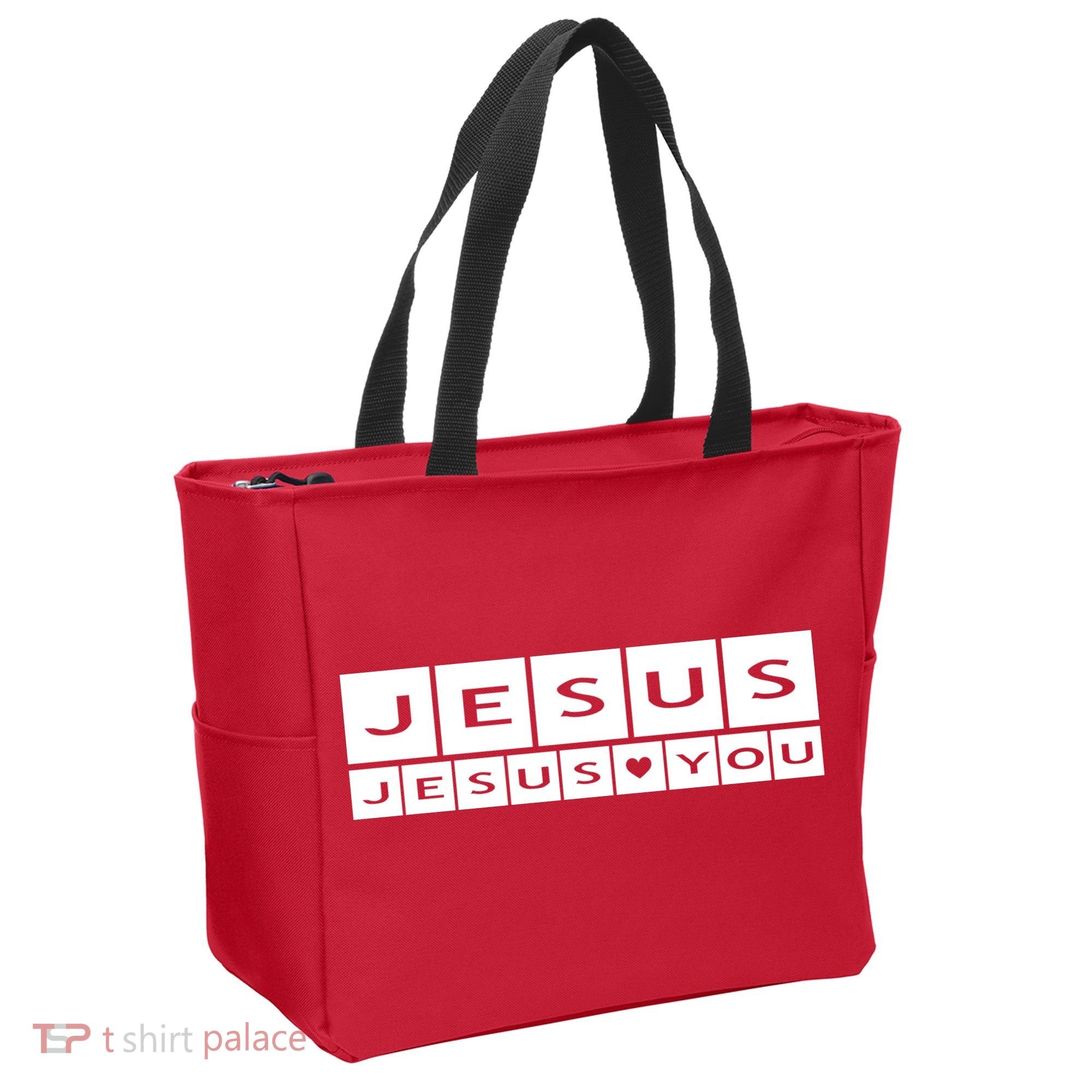 Jesus Loves You Tote Bag