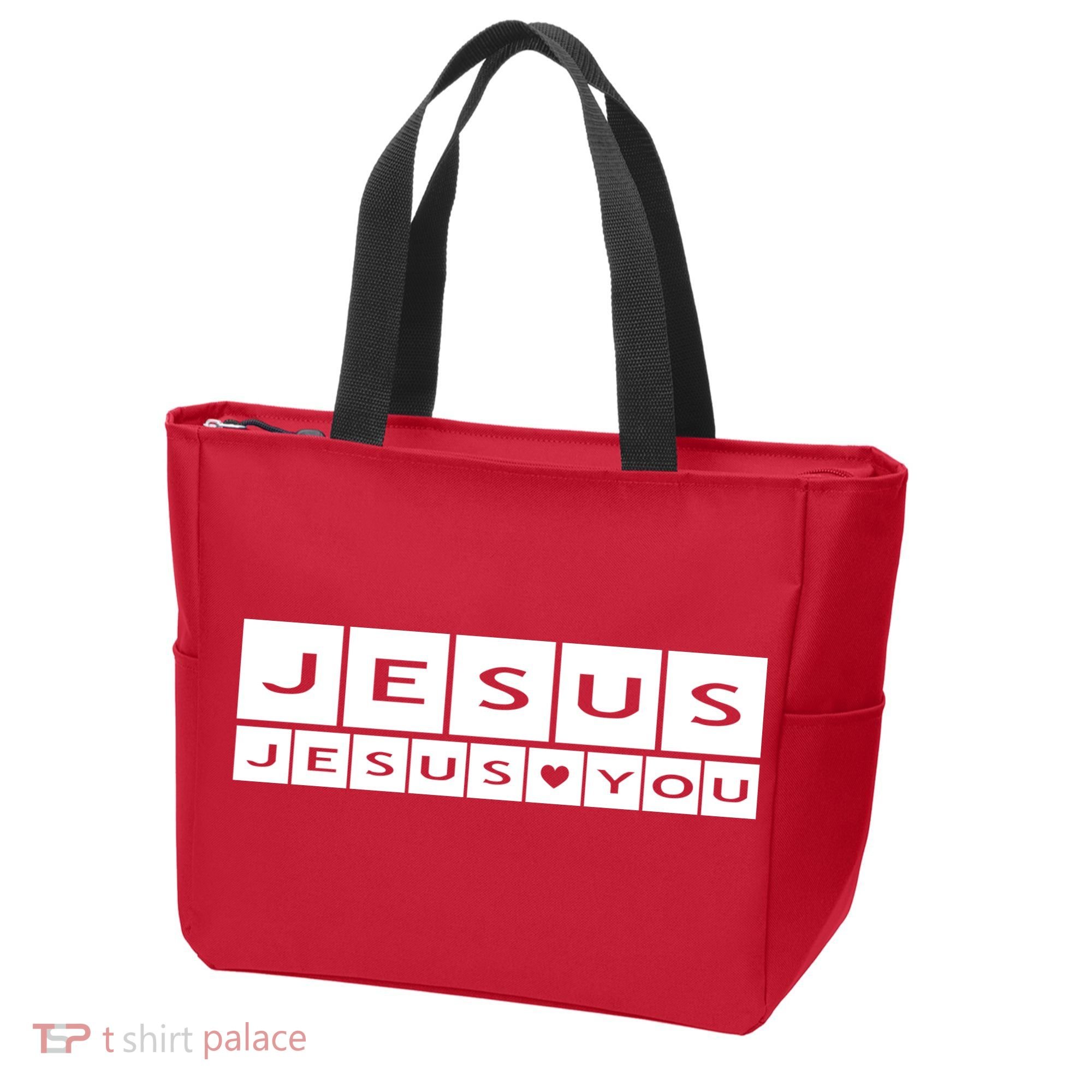 Jesus Loves You Tote Bag