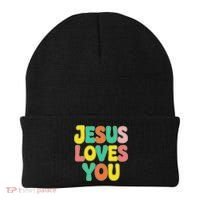 Jesus Loves You Faith And Inspiration Beanie thumb 0