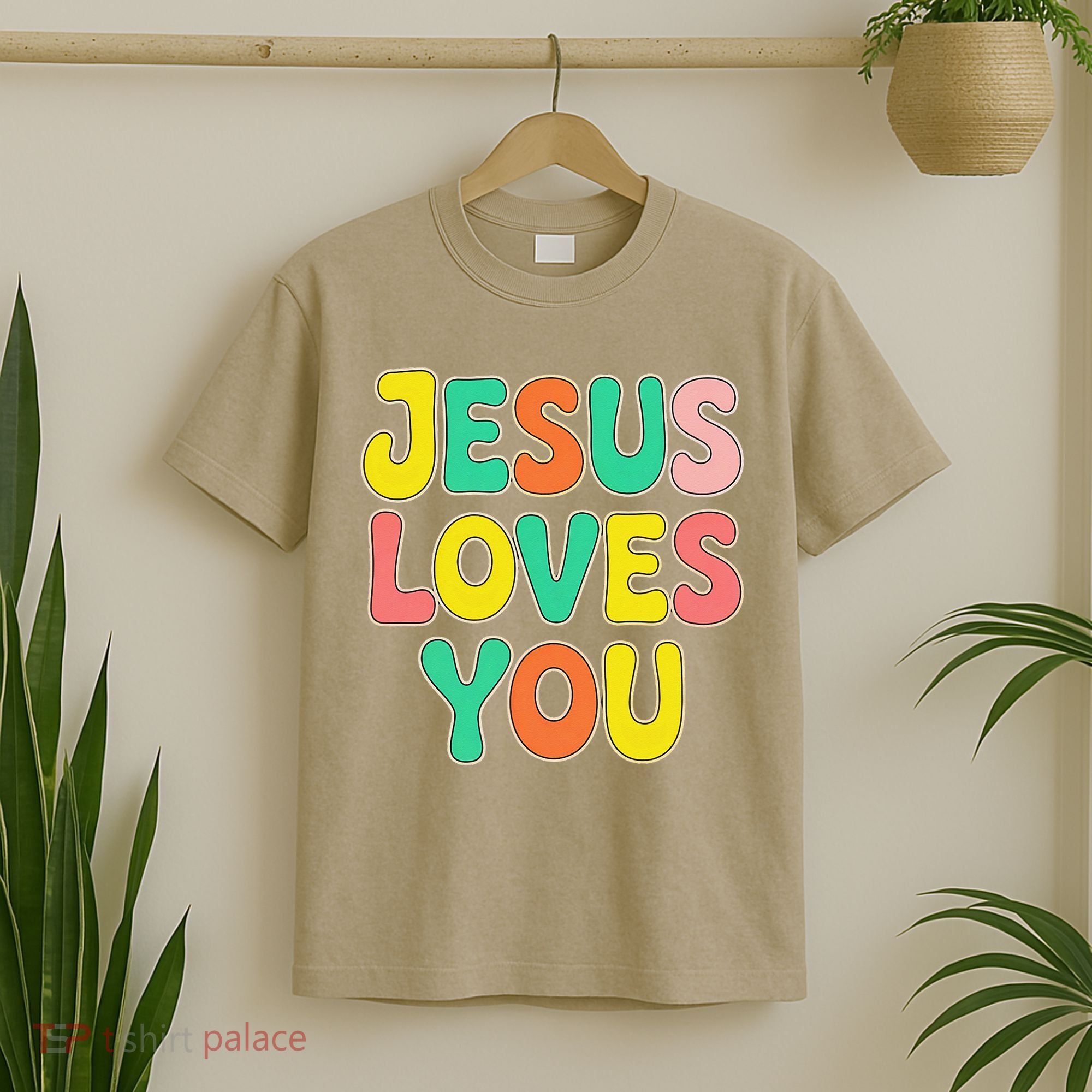 Jesus Loves You Faith And Inspiration T-Shirt