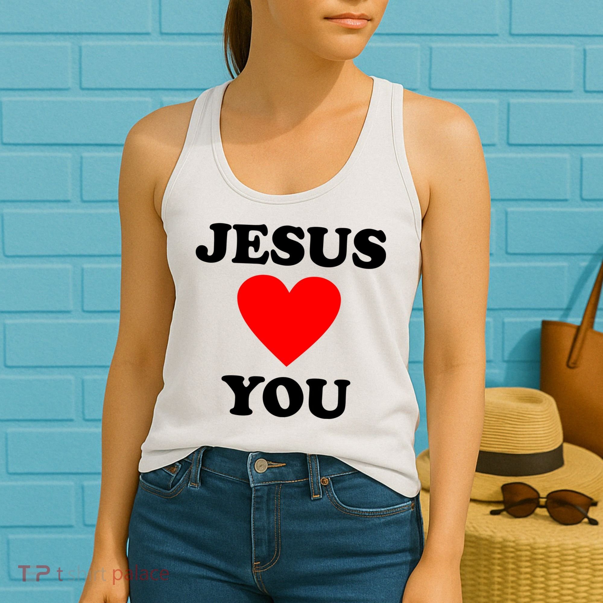 Jesus Loves You Come As You Are Women's Tank Top