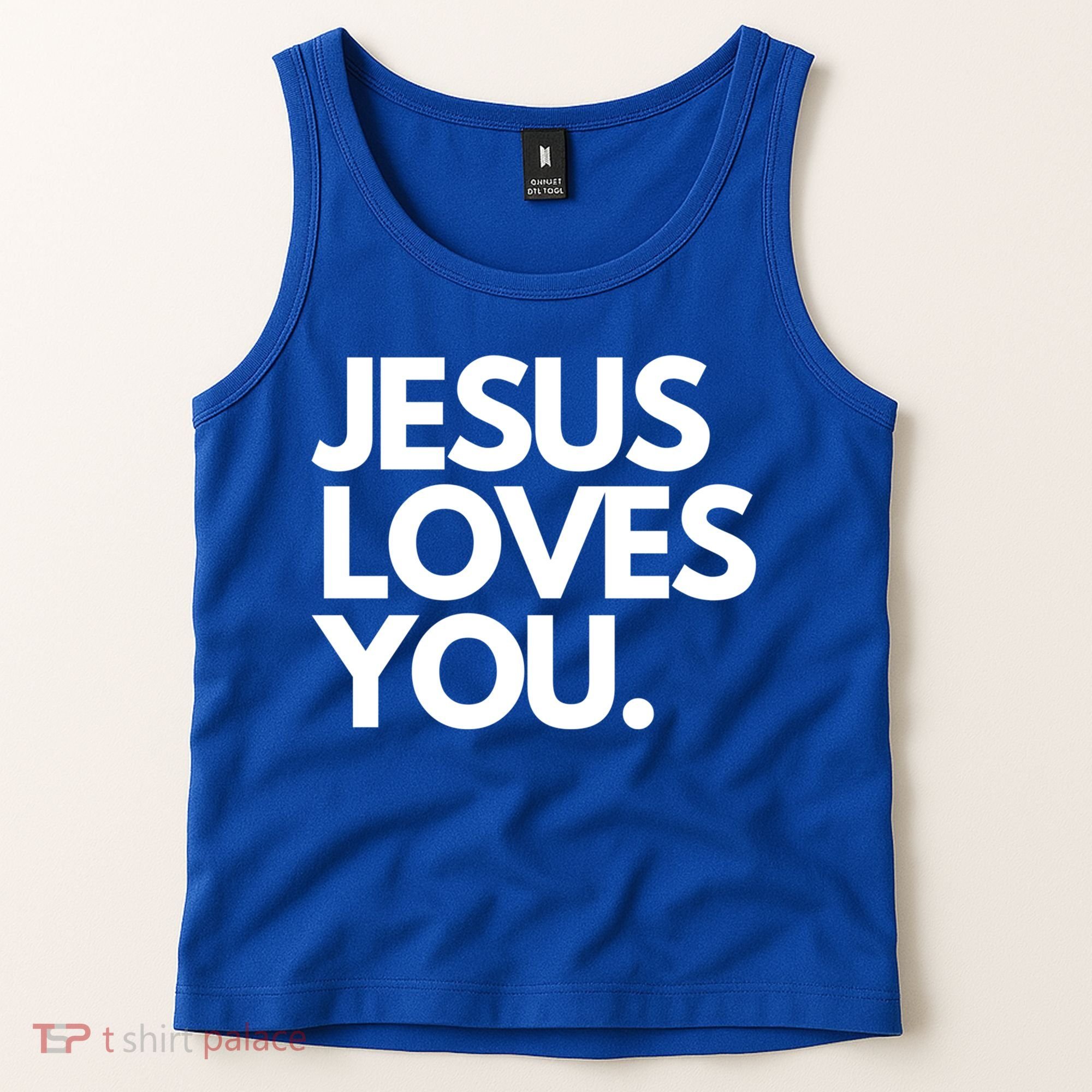 Jesus Loves You Christian Cute Gift Tank Top