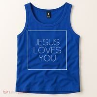 Jesus Loves You Tank Top thumb 2