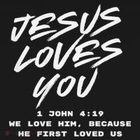 JESUS LOVES YOU 1 JOHN 419 Bucket Hat thumb 4