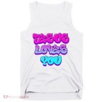 Jesus Loves You Graffiti Christian Tank Top thumb 0