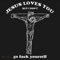 Jesus Loves You But I DonT Funny Women's Hoodie thumb 2
