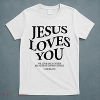 Jesus Loves You We Love Each Other T-Shirt thumb 5