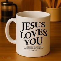 Jesus Loves You We Love Each Other Coffee Mug thumb 4