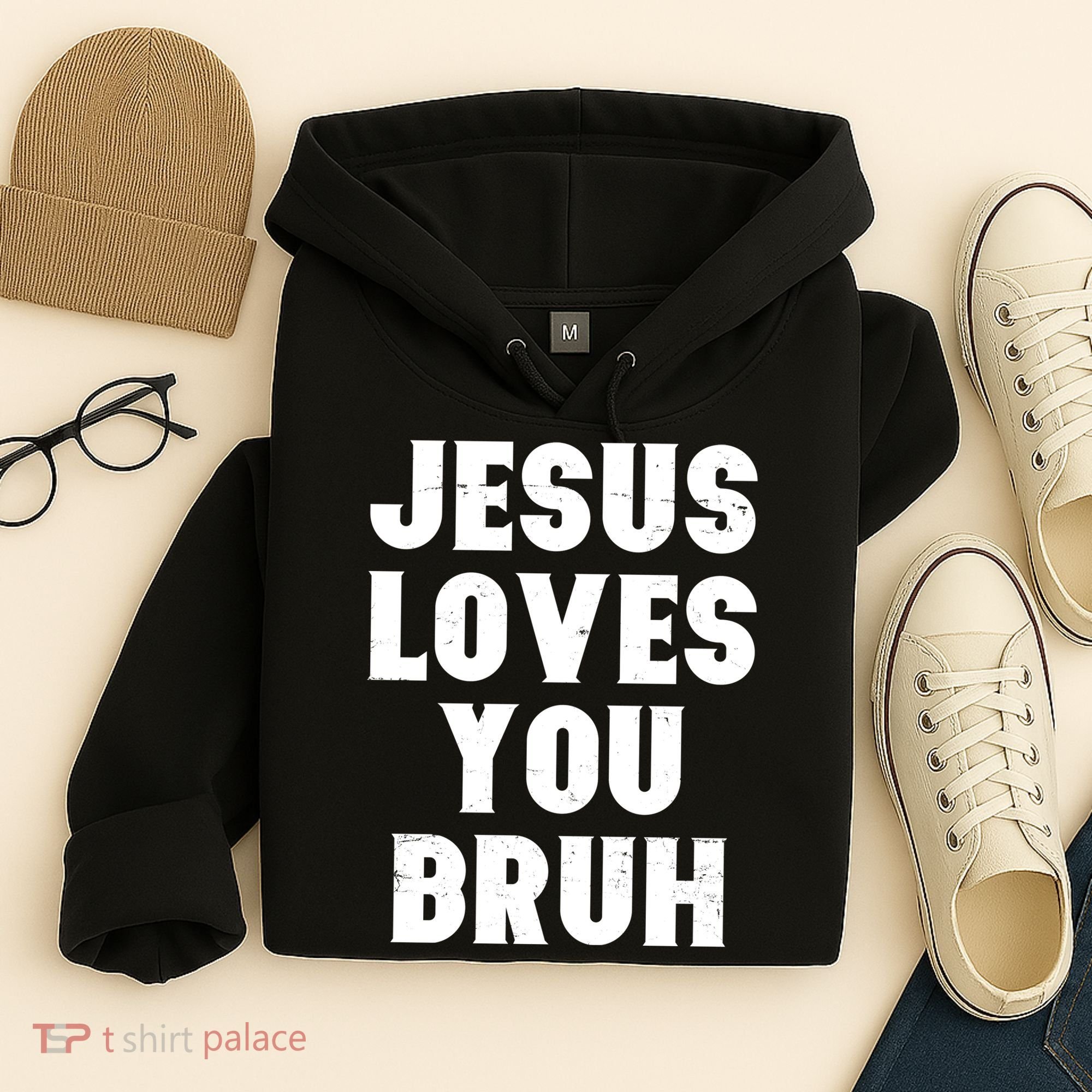 Jesus Loves You Bruh Hoodie
