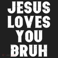 Jesus Loves You Bruh Beanie thumb 2